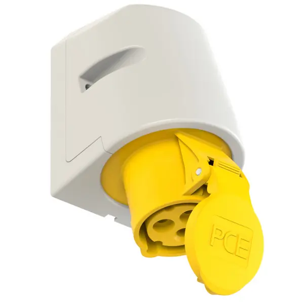 zásuvka nástěnná PCE 113-4 16A 3pól 110V IP44