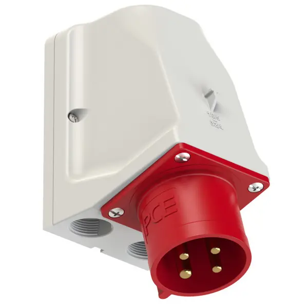 přívodka nástěnná PCE 9524-6 32A 4pól IP44