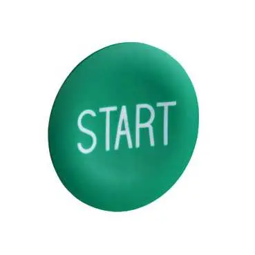 HARMONY ZBA333 hmatník START zelená