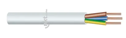 kabel H03VV-F 3G0,75 černá
