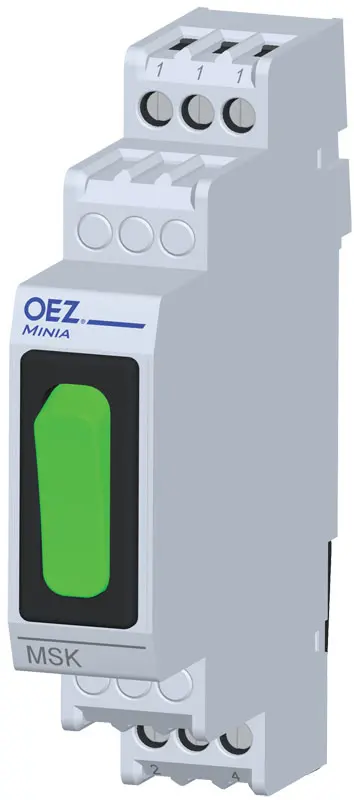 spínač kolébkový MSK-10-SC červený /OEZ:35679/