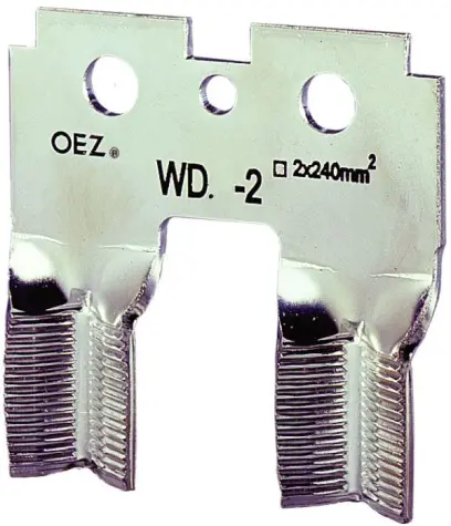 svorka přechodová WD8-2 z 2xM8 na 2x240mm2 /OEZ:08751/