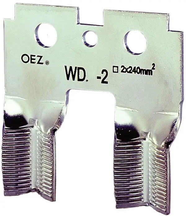 svorka přechodová WD8-2 z 2xM8 na 2x240mm2 /OEZ:08751/
