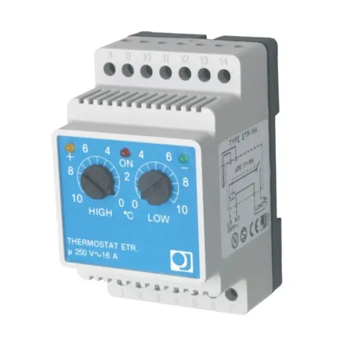 termostat intervalový na DIN ETR-1441 A /2340/