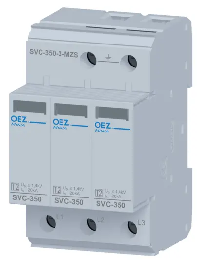 svodič přepětí typ C, 40 kA, SVC-350-3-MZ /OEZ:38365/
