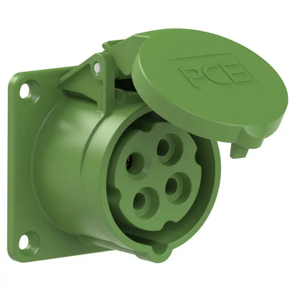 zásuvka vestavná rovná PCE 314-10 16A 4pól 500V IP44