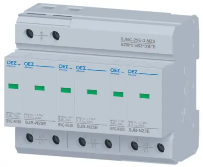 svodič přepětí typ B+C, 25kA, SJBC-25E-3-MZS /OEZ:38361/