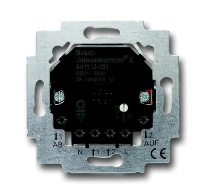 6410-0-0378  Přístroj spínače žaluziového Busch-Jalousiecontrol® II