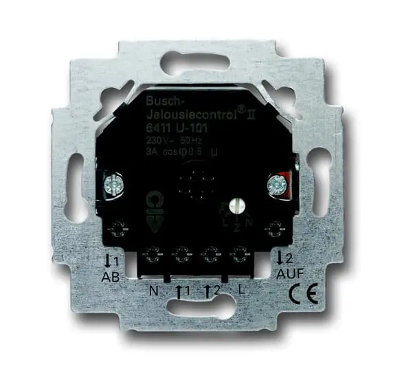 6410-0-0378  Přístroj spínače žaluziového Busch-Jalousiecontrol® II