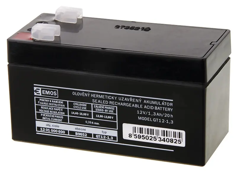 akumulátor 12V/1,3Ah GT12-1,3 *B9652