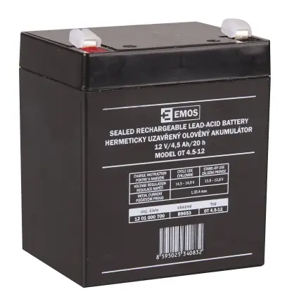 akumulátor 12V/4,5Ah GT12-4,5 *B9653