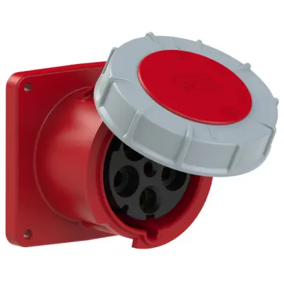 zásuvka vestavná rovná PCE 345-6 125A 5pól IP67