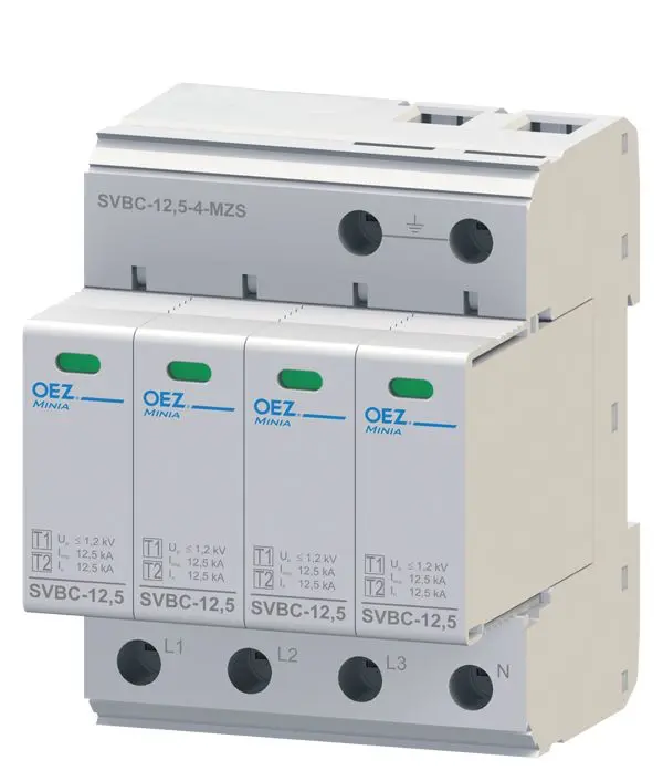 svodič přepětí typ B+C, 12,5 kA, SVBC-12,5-4-MZ /OEZ:40623/