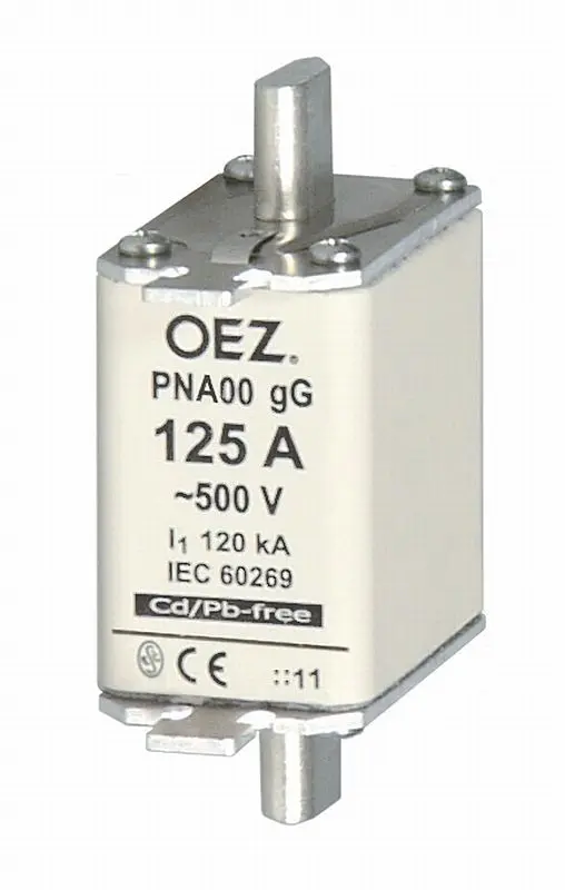 pojistka nožová PNA00 125A aM /OEZ:40516/