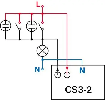 spínač časový CS3-2 Elektrobock