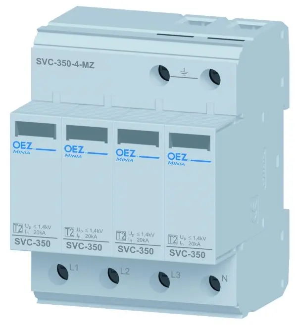 svodič přepětí typ C, 40 kA, SVC-350-4-MZ /OEZ:40861/