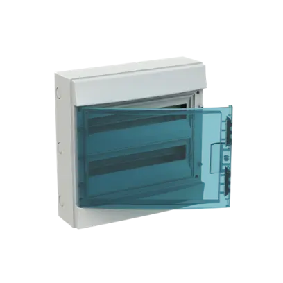 rozvodnice nástěnná IP65/36M (18x2) ABB Mistral65 vč. N/PE průhledná dvířka