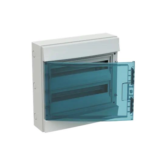 rozvodnice nástěnná IP65/36M (18x2) ABB Mistral65 vč. N/PE průhledná dvířka