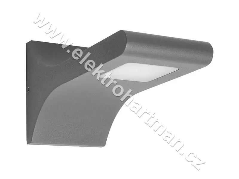 svítidlo nástěnné OLBIA N  LED 5W 4000K IP54 šedé/PN42300001/