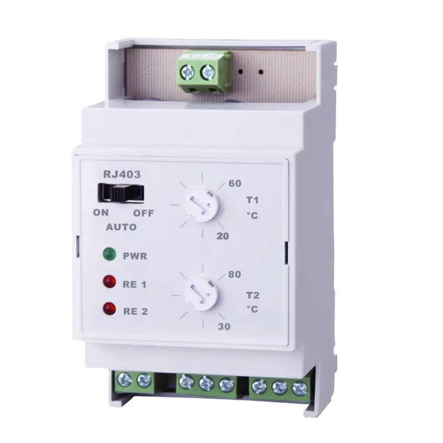 termostat elektronický dvojúrovňový RJ403