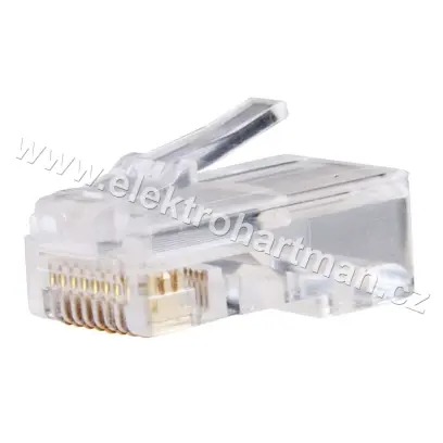 konektor RJ45 pro kabel UTP CAT5e drát *K0102