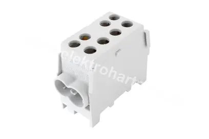 svorkovnice rozbočovací HLAK 25 1/2 M2 Z G AL/CU 2080150 na DIN šedá