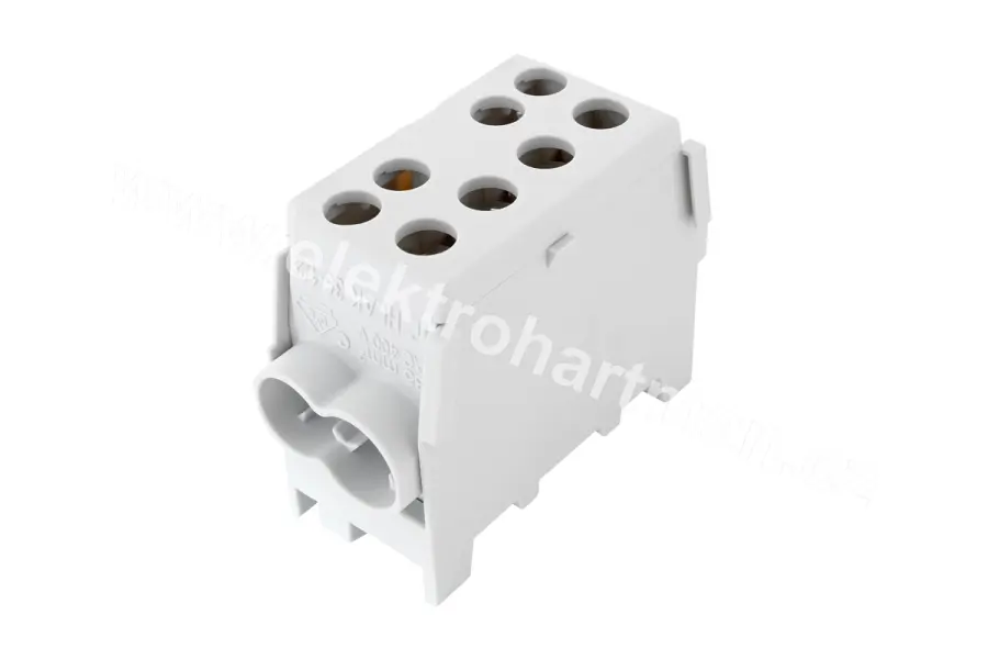 svorkovnice rozbočovací HLAK 25 1/2 M2 Z G AL/CU 2080150 na DIN šedá