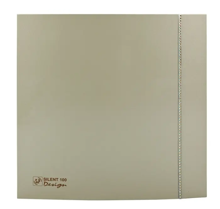 ventilátor SILENT 100 CZ DESIGN Swarowski Champagne