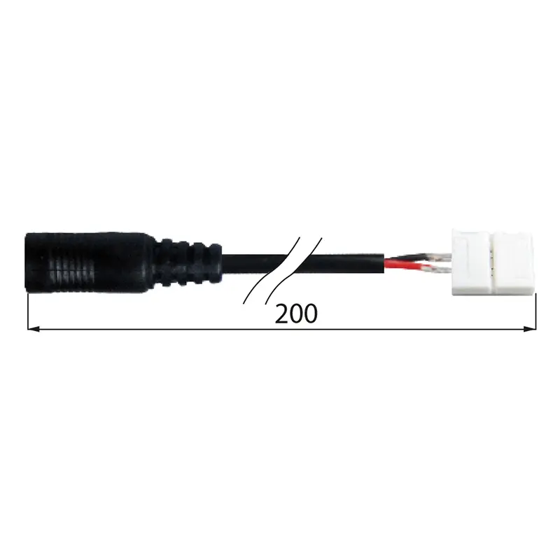 konektor napájecí -/ML-112.007.90.0/  pro LED pásky 8mm***