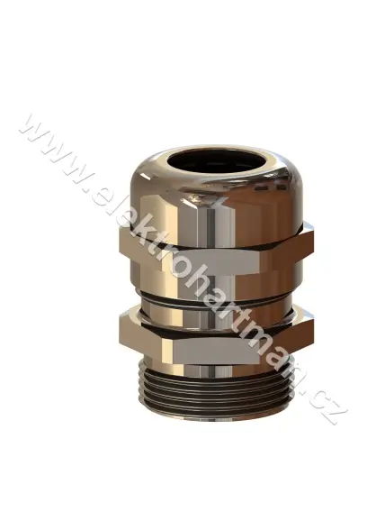 vývodka mosazná M25x1,5 BMEM-03 BIMED pro stíněné kabely, rozsah 10-14mm