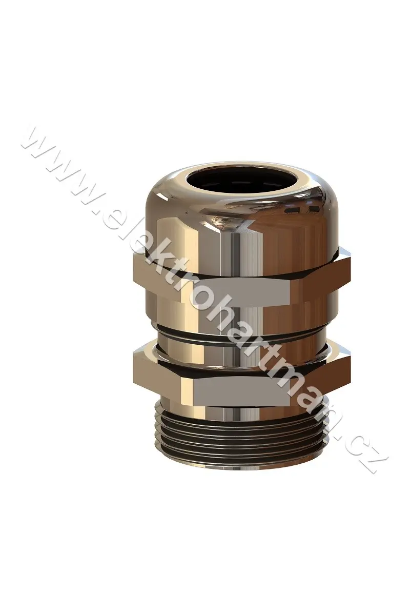 vývodka mosazná M25x1,5 BMEM-03 BIMED pro stíněné kabely, rozsah 10-14mm