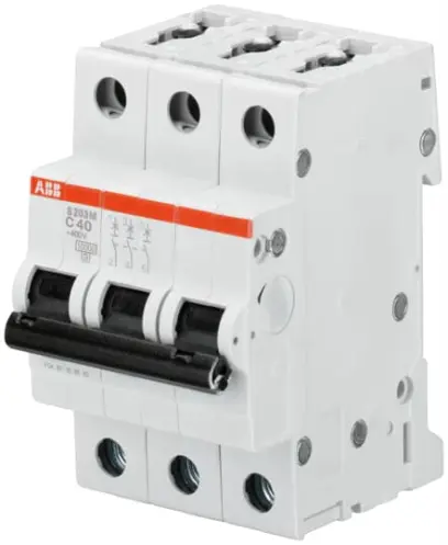 jistič S203 M-C 1,6 ABB 1,6A 3P