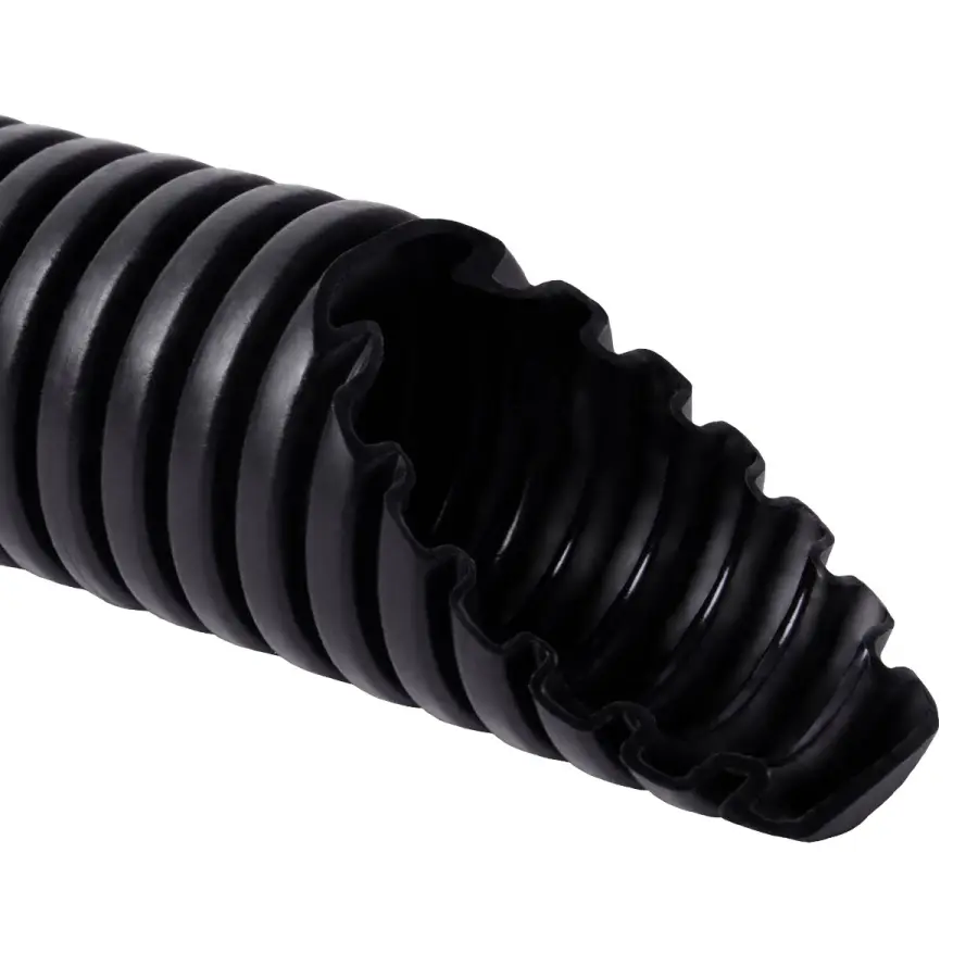 trubka ohebná černá UV stabilní 2332/LPE-1 F50DU Kopos, s drátem