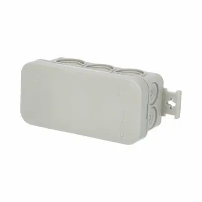 krabice F6 IP55 s naklapávacím víčkem, 90x43x40mm