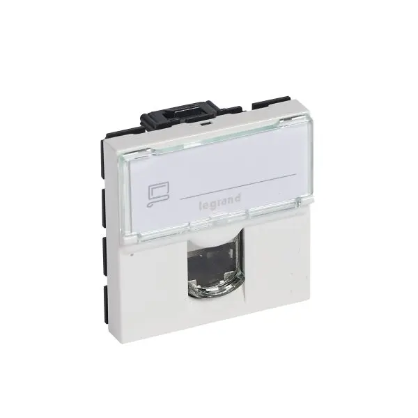 zásuvka datová RJ45 UTP CAT6 2M Legrand MOSAIC 076564 bílá