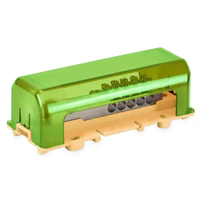 svorkovnice PE EQ04 PE  125A  IP 20 připojení do 50mm2