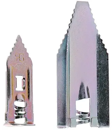 kotva pro sádrokarton délka 30mm,pro průměr šroubu 3,5-4,5 mm, pružinová ocel Schnabl SN-PD1