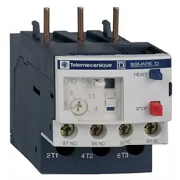relé tepelné LRD08  2,5 - 4 A