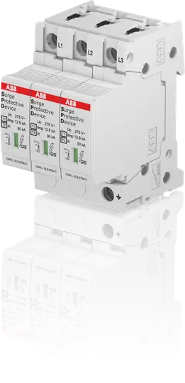 svodič přepětí OVR T1-T2 3L 12.5-275s P QS ABB /2CTB815710R1800/