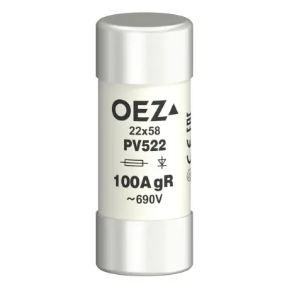 pojistka válcová PV522 100A gR /OEZ:13796/