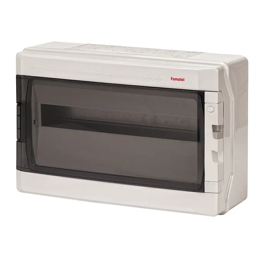 rozvodnice AcquaPLUS 39018 IP65, 18mod, na omítku, průhl.dveře, 290x430x160mm