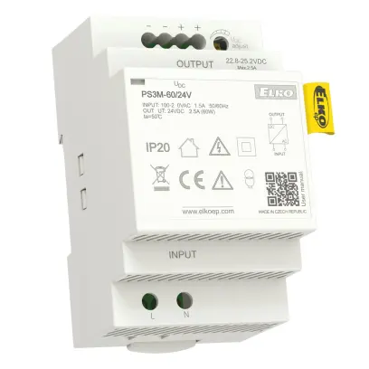 zdroj nápajecí PS3M-60/24V ELKO 24V DC 70W