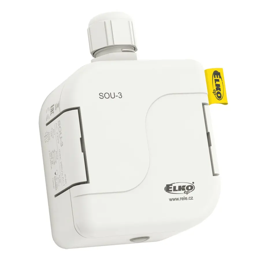 spínač soumrakový světelný ELKO SOU-3/230V s integ.senzorem IP65