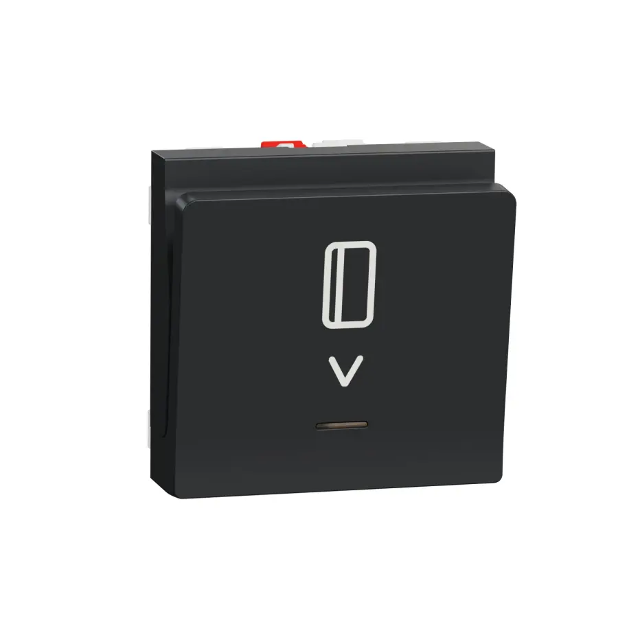 spínač pro hotelové karty, 2M, Antracit Unica NU328354