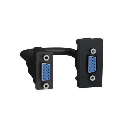 konektor vGA - HD15 female, 1M, Antracit Unica NU343254