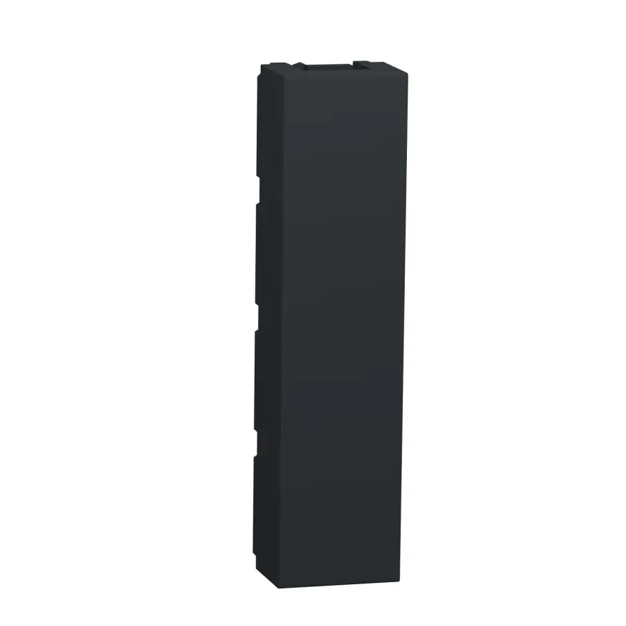 záslepka 2x 1/2 modul, Antracit Unica NU986454