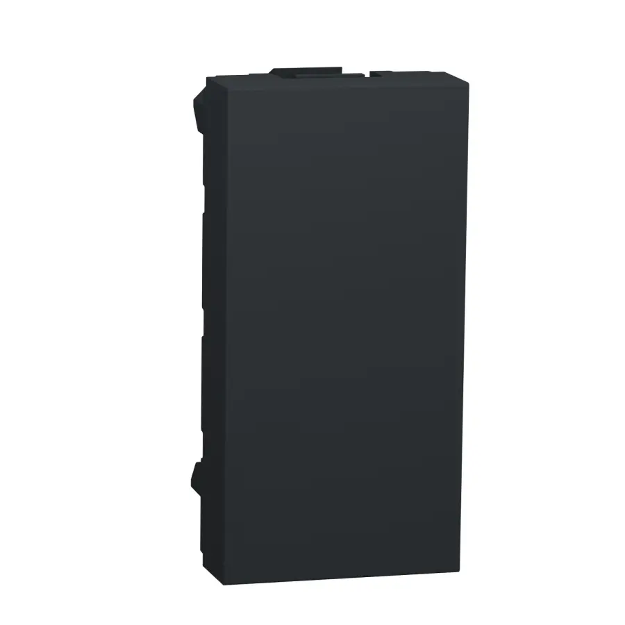 záslepka 1 modul, Antracit Unica NU986554