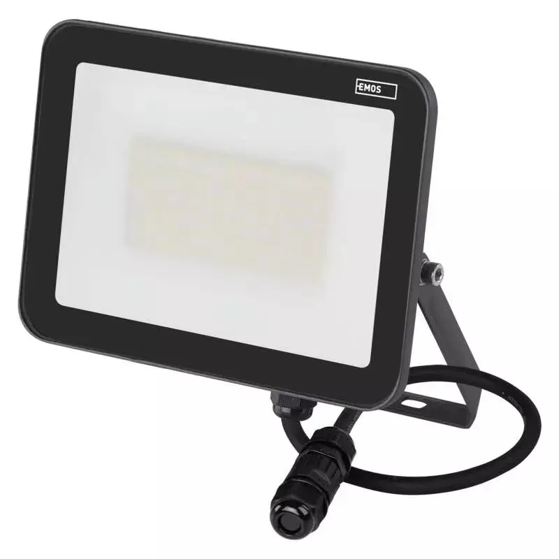 reflektor LED EMOS  INOVO 50W 5500lm, 4000K NW, IP65, antracit  ZS2642