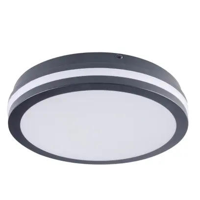 svítidlo Kanlux BENO 24W NW-O-GR přisazené LED 1920lm /33341/ kulaté grafit