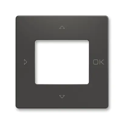 kryt pro přístroje s plovoucím krytem; Zoni, matná černá 3299T-A40100 237